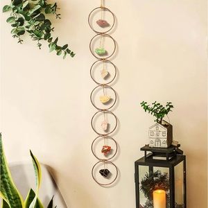 Crystal Gemstone Wall Hanger Decor